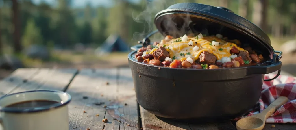 Dutch Oven Campfire Chili