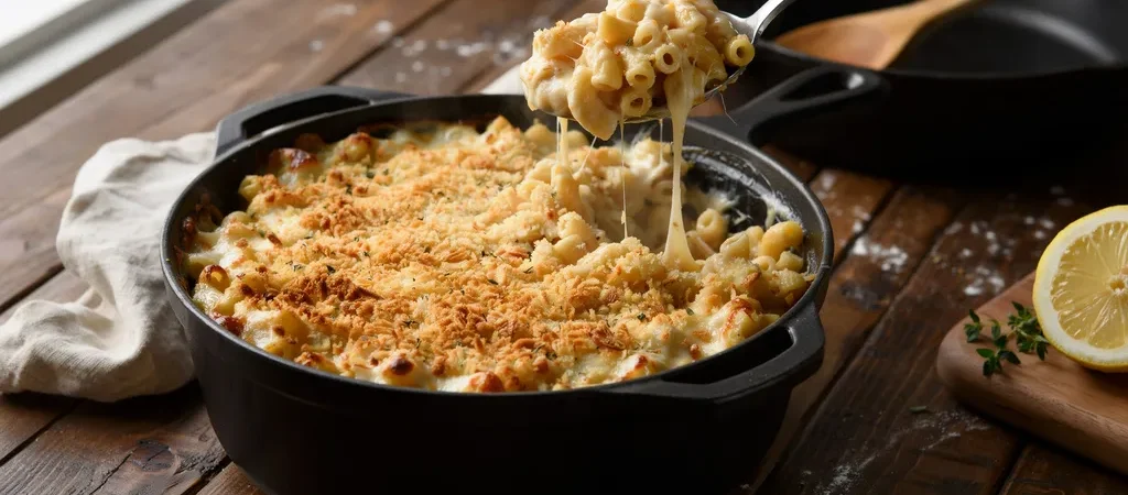 Dutch Oven Mac and Cheese