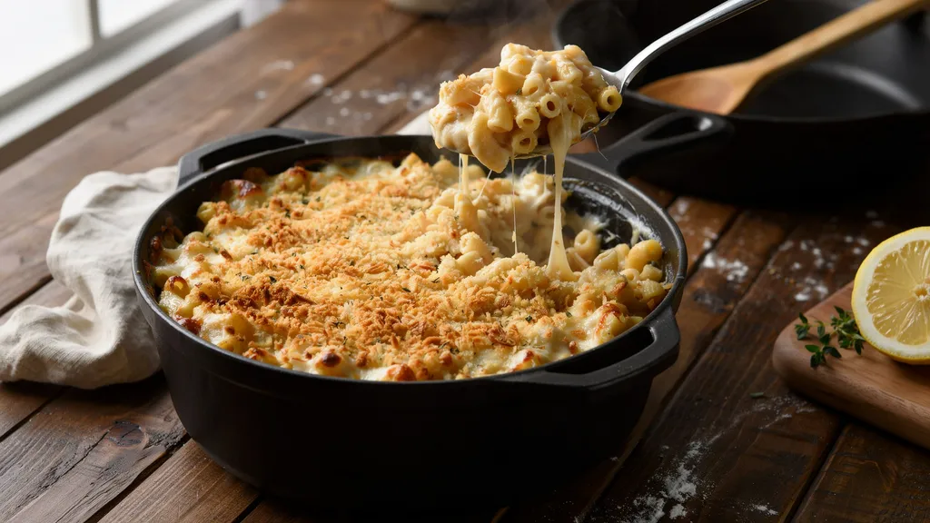 Dutch Oven Mac and Cheese