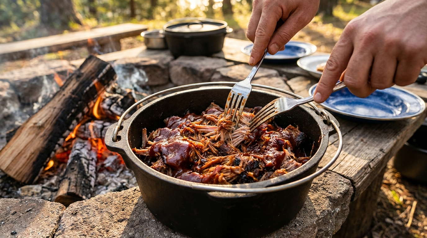 Dutch Oven Pulled Pork