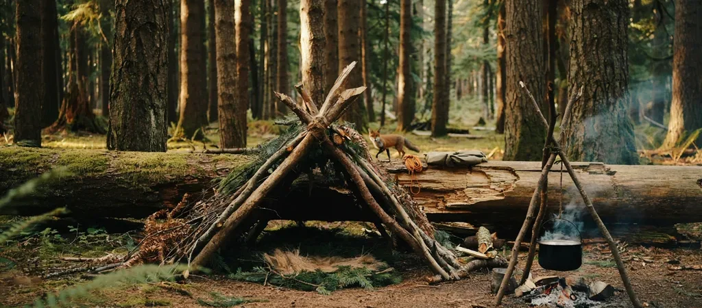 How to Build an Emergency Shelter (Lean-To, Debris Hut & Snow)