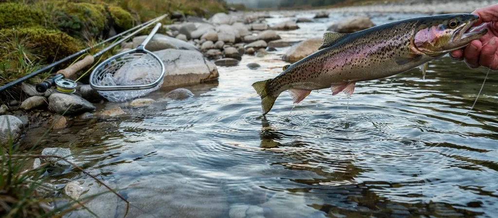 Trout Fishing for Beginners: Simple Setups for Streams and Lakes