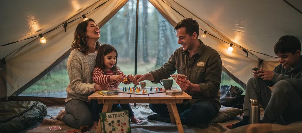 Rainy Day Camping Activities: The Rain Plan That Saves the Trip