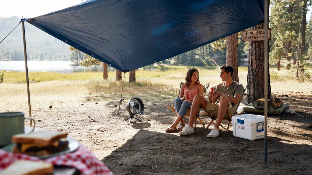 Summer Camping in the Heat: Shade, Airflow & the Two-Cooler System